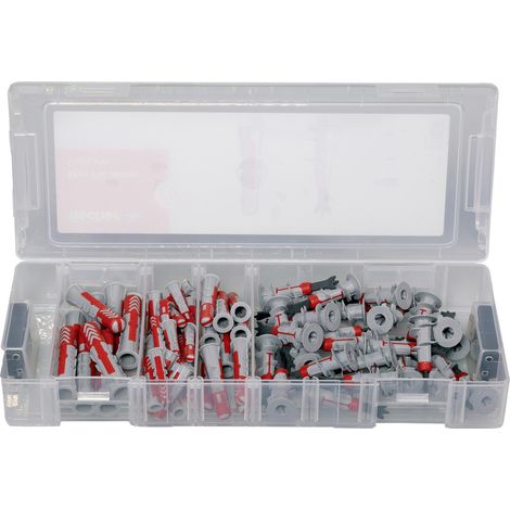 Fischer 560098 MiniFixTainer DuoLine Befestigungsset 77 St. (1/5)