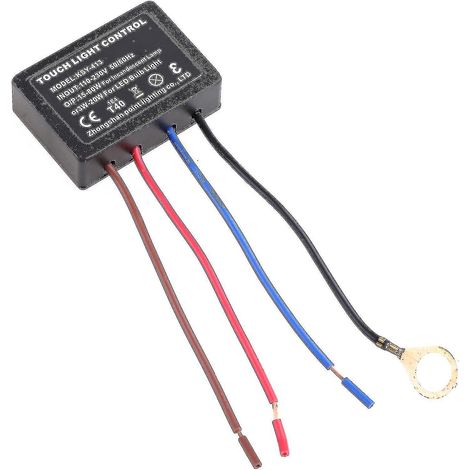 Kit de remplacement pour lampe de bureau tactile avec variateur et interrupteur à 3 positions (1/5)