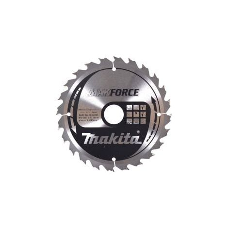 Makita MAKFORCE Hoja de sierra 180x30x24Z - B-32231