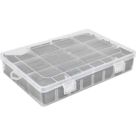 Kit de 650 Gaines Thermorétractables Isolantes pour Câbles Électriques et Réparations (1/5)