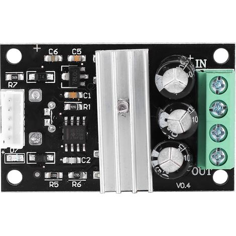 PWM-Gleichstrommotorregler 6V/12V/24V/28V Motordrehzahlregelungsmodul 3A Drehzahlregler (1/5)
