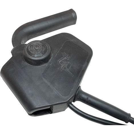 Schaltereinheit Schalter mit 230V Schuko-Stecker für Elektro Rasenmäher uvm. (1/4)