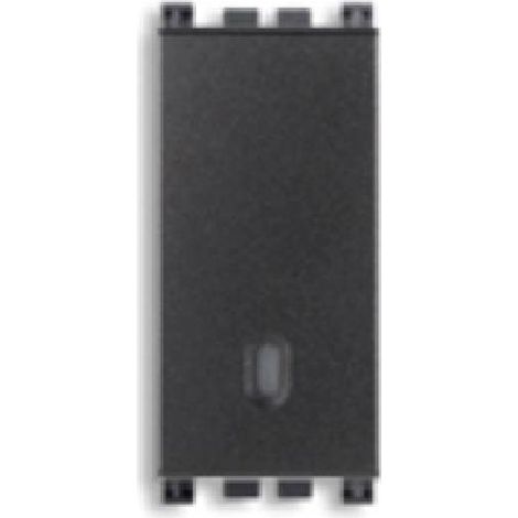 Vimar Arke pulsador1P 10A gris 19008