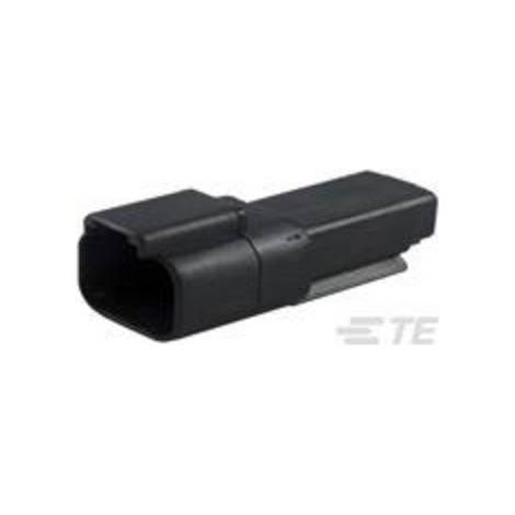 Boîtier pour contacts mâles série DT TE Connectivity DT04-2P-E004 Nbr total de pôles 2 1 pc(s) (1/2)