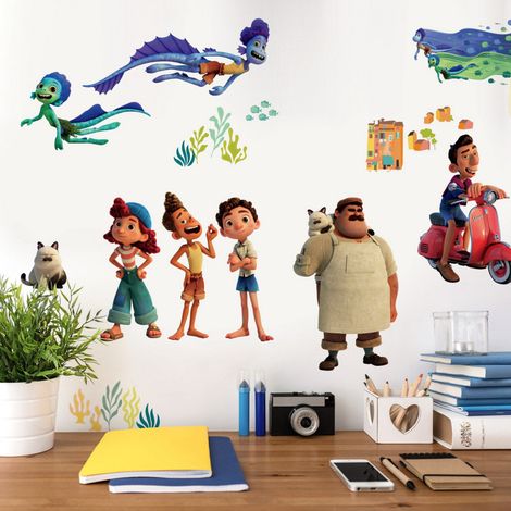 Stickers Muraux Disney Luca et ses amis (1/5)