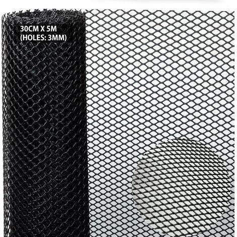 Grillage à Poulet en Plastique 5 m, Filet d'Élevage de Volaille pour Jardin et Balcon, Maille pour Décoration de la Maison, Cour (30 cm x 5 m) (1/5)