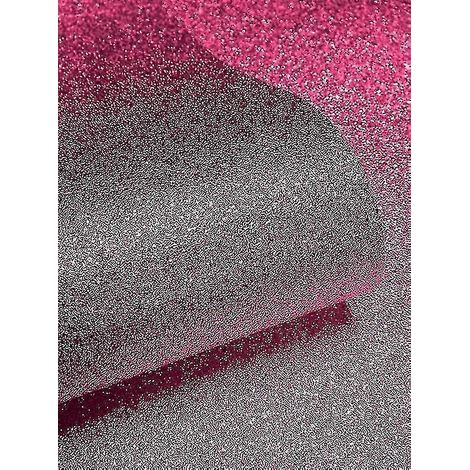 Papier peint texturé à effet pailleté - Couleur : Rose (1/4)