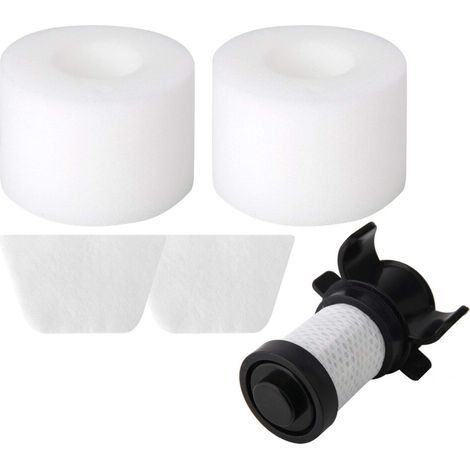 1 HEPA y 2 filtros espuma para repuestos aspirador IF200UKT IF250UKT (1/4)