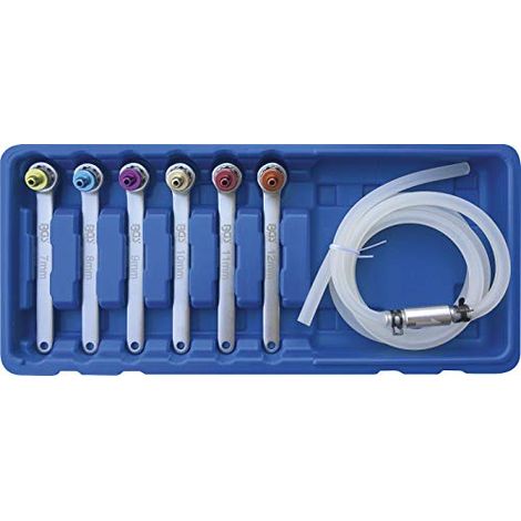 Set chiavi spurgo BGS 6 pezzi tubo silicone 120 cm (1/3)