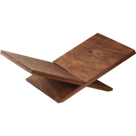 Soporte para libros,Soporte grande de madera para libros de lectura,Decoración para mesa de centro,1 pieza,Negro (1/5)
