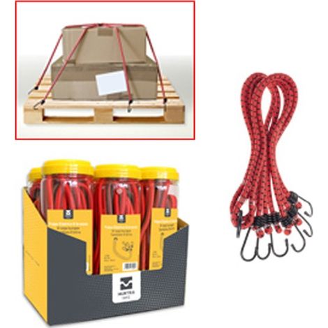 PULPO GOMMA TONDO 6 BRACCI 8 MM - 50-95 CM