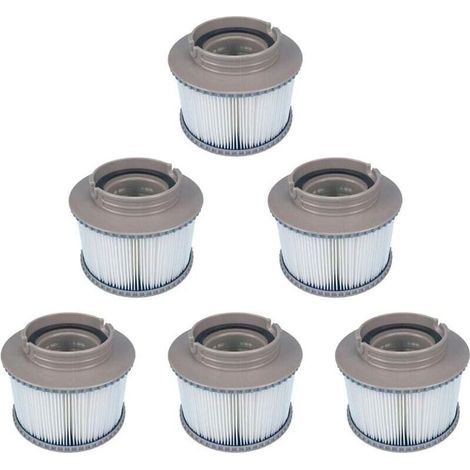 Paquet de 6 filtres MSPA de remplacement pour FD2089, pompe cartouche filtrante adapte tous les spas MSPA actuels (1/5)