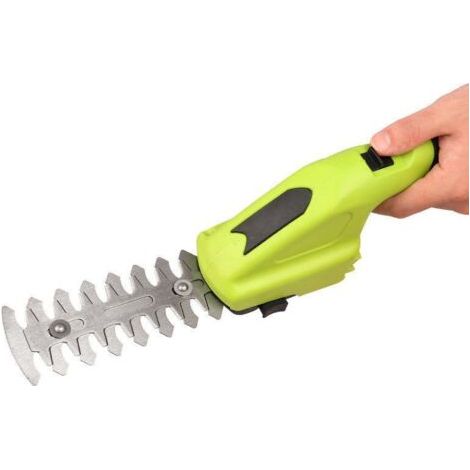 2 en 1 Cisailles à Gazon, Alimenté par pile, Batterie 7.2V, Largeur de Lame de 100, pour Couper Les Haies, Les pelouses, Comprend Un Tailleur portatif, Une Batterie et Un Chargeur (1/3)