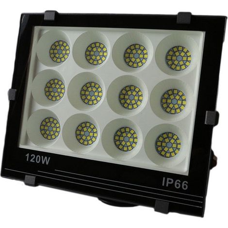 TrAdE Shop Traesio - Faro Led Smd Slim 60 120 200 Watt Faretto Spot Alta Luminosita' Lampada Ip66 - 120 Watt