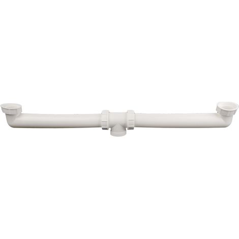 Scarico per lavello doppio DN40x6/4'