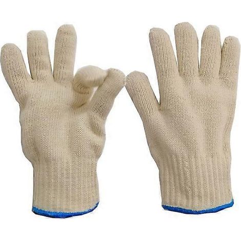 Gants de cuisine résistants à la chaleur pour la manipulation de surfaces chaudes (lot de 2)