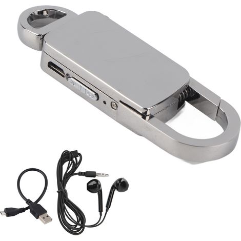 Clé USB portable avec enregistreur audio numérique 8 Go/16 Go/32 Go et lecteur MP3 intégré. (1/5)