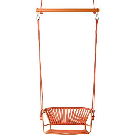 Mobiliers de jardin, Balancelle design de jardin Lisa Orange en Metal, Scab design (1/5)