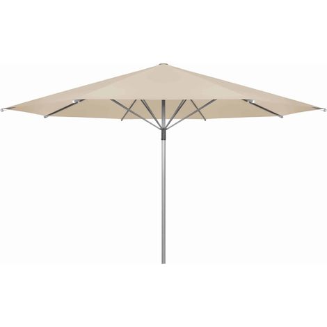Doppler Gastronomie Sonnenschirm "Braumeister" Ø 500 cm, natur, ohne Volant, Bezug aus 100% Polyester, Gestell aus Aluminium, 17,1 kg Gastronomie Sonnenschirm "Braumeister 500", natur, Ø 500 cm, ohne  (1/5)