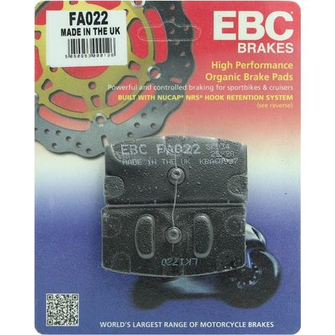 Pastiglie freno EBC FA022 (1/2)