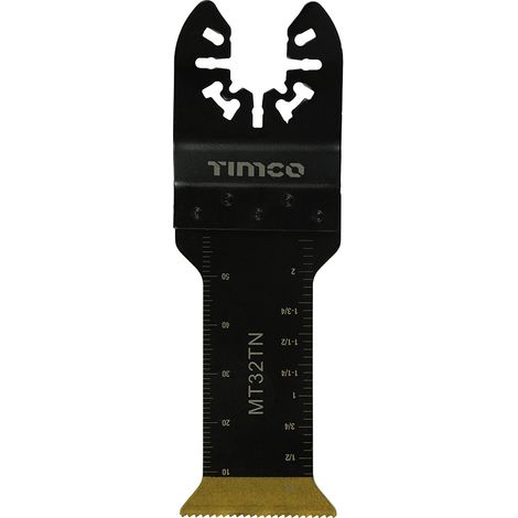 TIMCO Multi-Tool Fine Cut Blade For Wood/Metal Titanium Coated Bi-Metal - 32mm