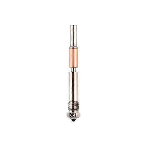 Einteilige Düse aus gehärtetem Stahl, Hochleistungsdüse aus gehärtetem Stahl für 4.0 Hotend X1/P1P/P1S 3D-Druck (1/5)