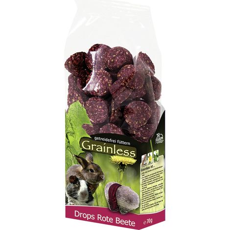 JR Farm Grainless Drops Nagersnack 140 g Rote Beete