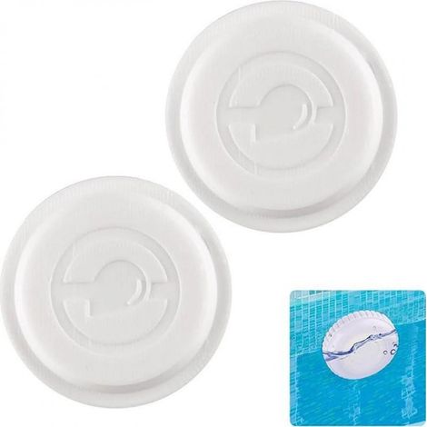 Bouchon De Vidange Piscine - En Silicone Alimentaire - Universel 1,5 À 2 Pouces - Pour Piscine Intérieure Extérieure Baignoire Évier Fontaine - 2 Pièces