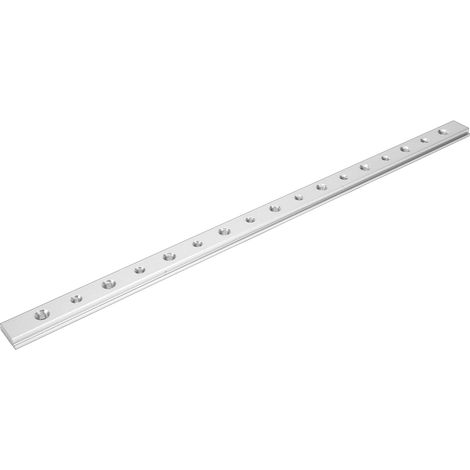 Rainure en T 450mm Rail d'assemblage en alliage d'aluminium pour guide d'onglet, argenté, pour bricolage et modification (1/5)