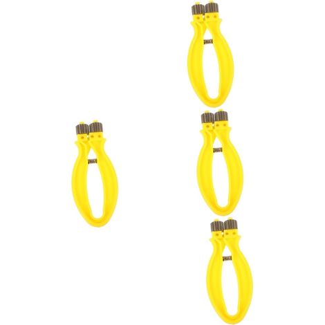 4 Pièces Tendeur De Cadre Nest Barre D'armature Vide Trousses Treuil Patte Soupape Pendaison Fournir Mangeoire Supérieure De La Ruche Doubler Scellés Conduit Alligator Métal Yellow (1/5)
