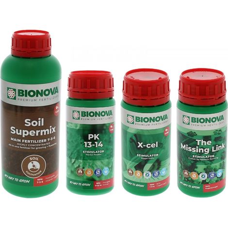 Pack engrais SOIL SuperMix - BIO NOVA