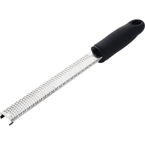 Rallador de limón micro, un utensilio para rallar la cáscara de cítricos, un artilugio de cocina para rallar finamente ajo, jengibre, nuez moscada, queso parmesano, chocolate y mucho más, fabricado en (1/5)