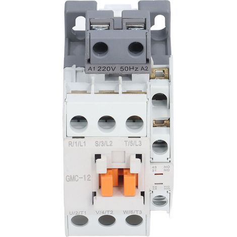 Contacteur Modulaire Rail DIN GMC-12 1NO 1NC 220V 50Hz 13A Commande de Circuit Domestique (1/5)