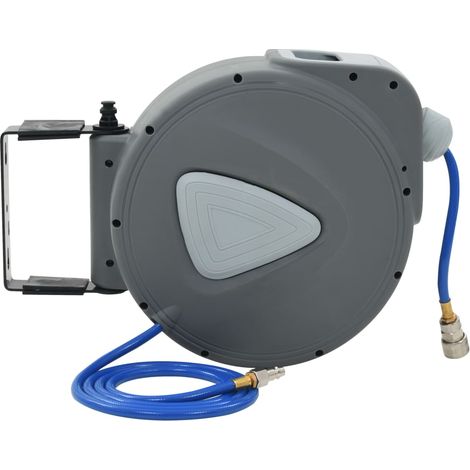 Enrouleur automatique de tuyau d'air 1/4" 20 m (1/5)