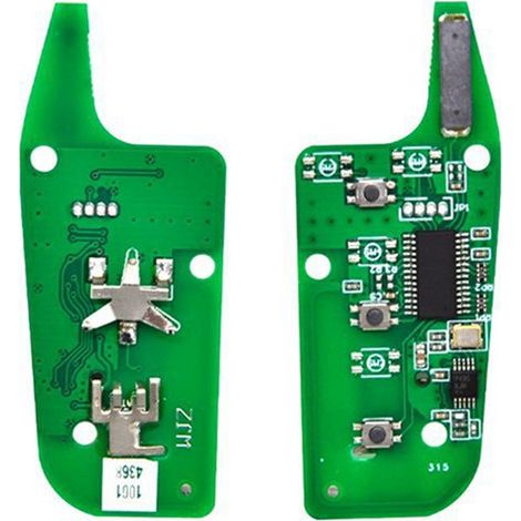 Der N5F-A08TAA ist kompatibel mit dem Ford 315 MHz 3-Tasten-Fernbedienungsschlüssel und dem ID49-Chip. (1/5)