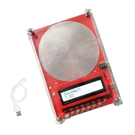 Kundenspezifischer Frequenzgenerator V2, Schumann-Wellen-Resonanzgenerator (7,83 Hz), einstellbare Sinusresonanz von 0,01 Hz bis 200.000 Hz B (1/5)