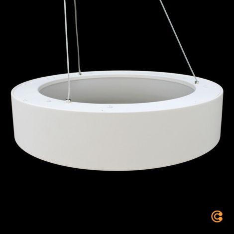 [GEBRAUCHT] B-Ware Deko Light Sculptoris 400 342183 Pendelleuchte Hängelampe LED 30 W Verkehrsweiß (1/2)