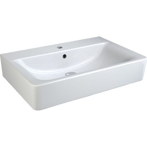 Ideal Standard E773601 CONNECT lavabo Cube 70 cm, monoforo, con troppopieno, colore bianco | Prezzi e offerte su Tavolla.com