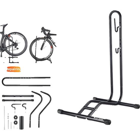 Support de vélo, design multifonctionnel, utilisation en garage intérieur, 2 en 1 (1/2)