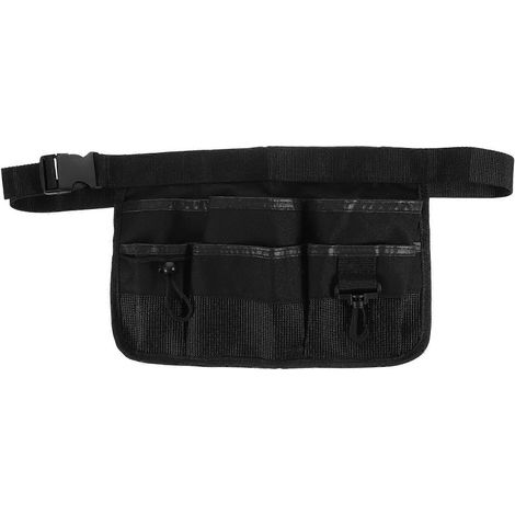 Sacoche utilitaire de jardin avec ceinture pour outils d'extérieur, lot de 4 pochettes multifonctions (1/5)