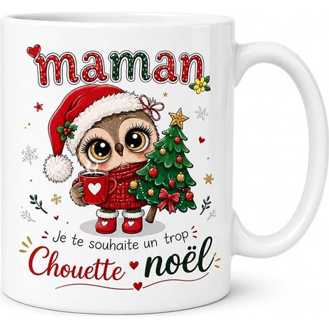 Tasse de Noël, Mug en Céramique 325 ML