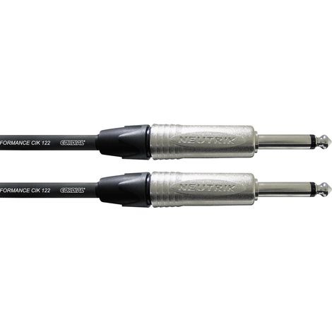 Cordial CXI 6 PR Klinke Instrumenten Kabel [1x Klinkenstecker 6.35 mm - 1x Klinkenstecker 6.35 mm] 6