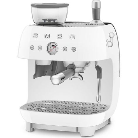 Smeg Espressomaschine, Kaffeevollautomat 50s Style White, EGF03WHEU (1/5)
