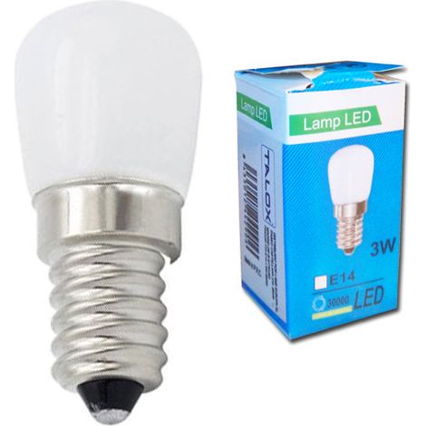 talox lampara bombilla nevera frigorifico led 1,5w e14 6000k