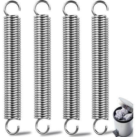 Lot de 4 ressorts de traction avec crochet, ressort de serrage 69 x 9 x 1,2 mm, ressort de traction en acier inoxydable, ressort pour fauteuil suspendu, ressort de tension de rechange (1/5)