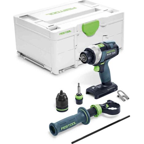 Festool – Perceuse-visseuse sans fil 18V 4 vitesses – Moteur EC-TEC sans charbons – Couple 50Nm – Systainer – 575601