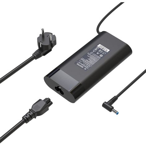 135W Adaptateur Chargeur pour HP Spectre 15 x360 15t-df100 CTO, Omen 15 17, Pavilion Gaming 15 17 ec0013dx 15-ec0751ms L15534-001 TPN-DA11 TPN-CA13 4.5x3.0mm Cordon d'alimentation (1/5)