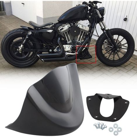 Accessoires moto Harley-Davidson Dyna : carénage, cache-ouïe inférieur, protection du soubassement du moteur et du cadre pour les modèles 2006-2017. (1/5)