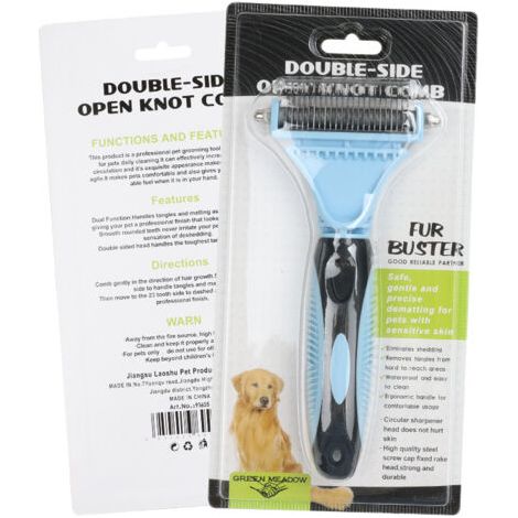 La brosse Cat élimine les poils en douceur et avec précision, peut être utilisée comme brosse pour les chats à poils longs et à poils courts, évite les enchevêtrements et fournit une brosse de ma (1/3)