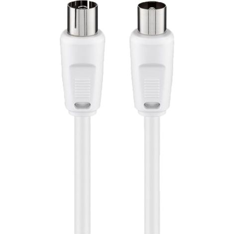 Câble de Raccordement Antennes (70 dB), Double Blindage, 1,5m Longueur (1/3)